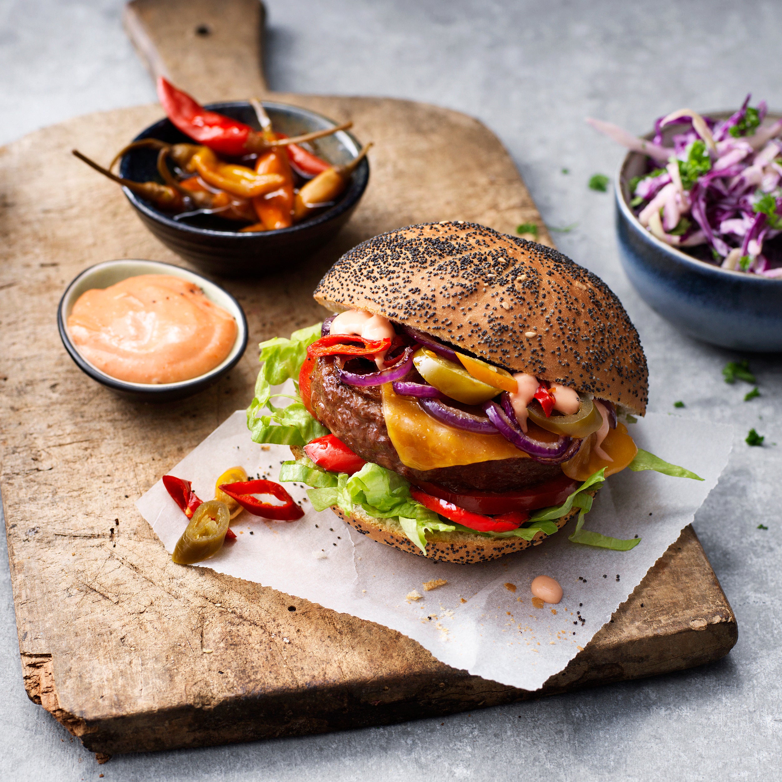 Garden Gourmet Burger Jalapeno