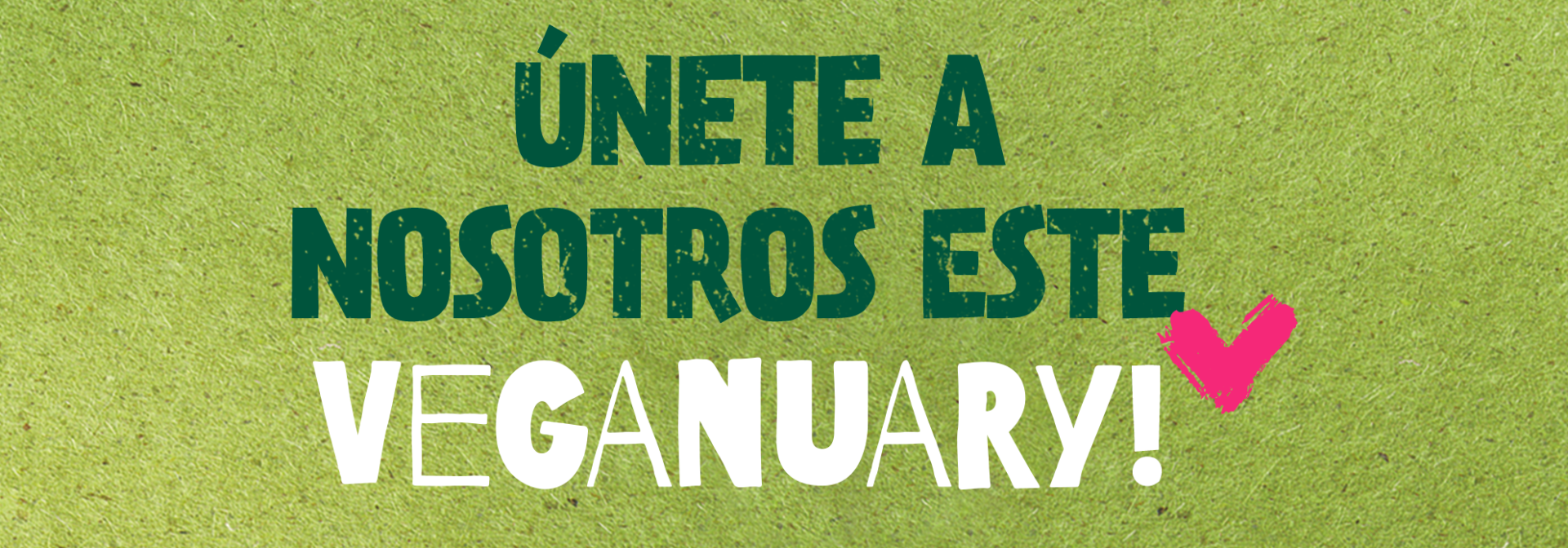 unete a nosotros este veganuary